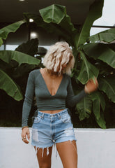 Nala Emerald Crop Top