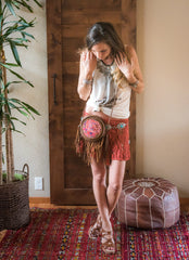 Zacapa Fringe Textile Canteen Bag