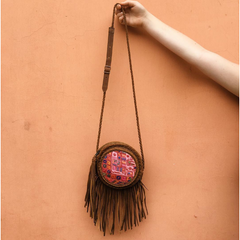 Zacapa Fringe Textile Canteen Bag