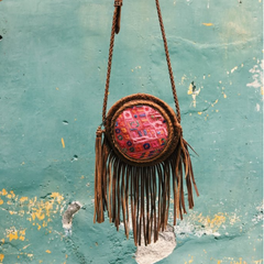 Zacapa Fringe Textile Canteen Bag