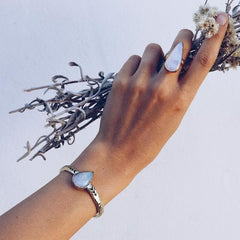 Heirloom Cuff :: Moonstone