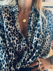 Nomad Necklace with Opal - Gold Vermeil