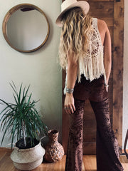 Crochet Fringe Festival Vest