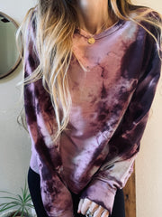 Truly Madly Deeply Tie Dye Sweatshirt