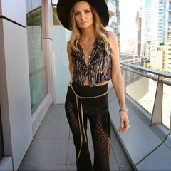 Tassel Chain Belt/Necklace in Silver or Gold