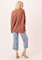 Hani Sweater - Burnt Orange