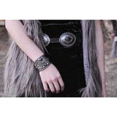 Phoenix Concho Hip Belt in Black