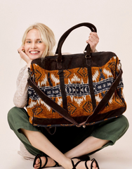 Crestline Velveteen Weekender Bag