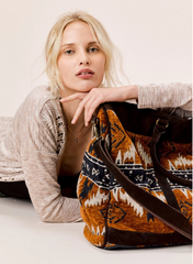 Crestline Velveteen Weekender Bag