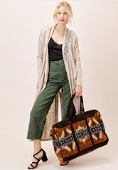 Crestline Velveteen Weekender Bag