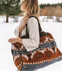 Crestline Velveteen Weekender Bag