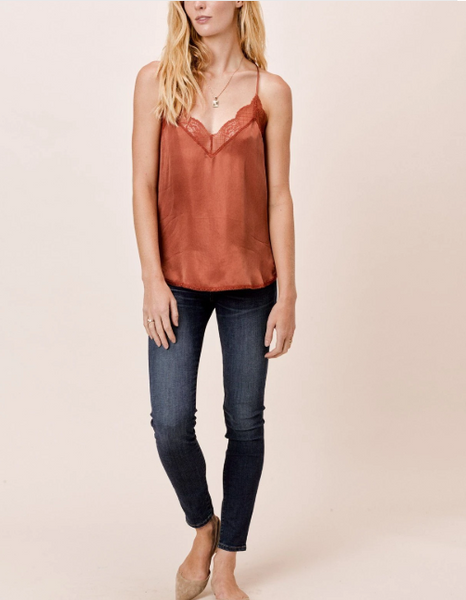 Zarina Silk Blend Cami - Bronze – Spellbound Boutique