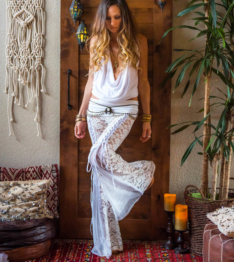 Hendrix Pant - Ivory White