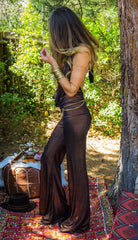 THE Jumpsuit in Rose Gold