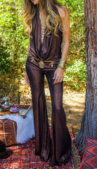 THE Jumpsuit in Rose Gold