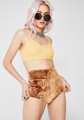 Velvet Sophini Shorts in Gold