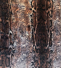 Velvet Slim Pant - Snake