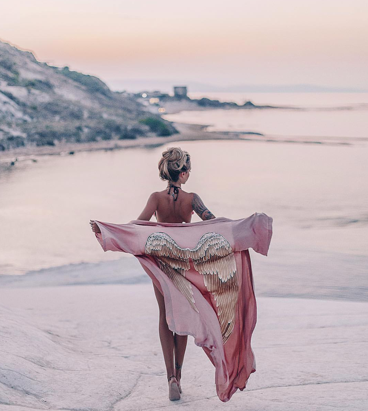 Everyday Long Kimono in Musk - One Size