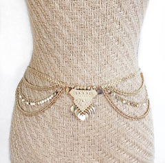Athena Belt in Silver or Gold