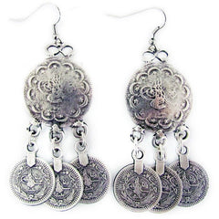 Anatolian Turkish Coin Earrings