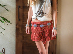Turquoise Concho Belt