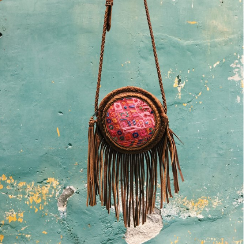 Zacapa Fringe Textile Canteen Bag