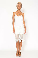 Midi Crochet Skirt