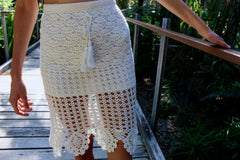 Midi Crochet Skirt