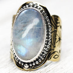Spirit Ring :: Moonstone