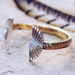 Shape Shift Cuff :: Moonstone