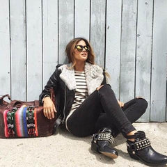 Gypsy Biker Boots - Black