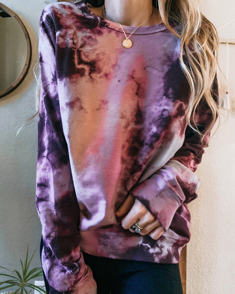 Truly Madly Deeply Tie Dye Sweatshirt