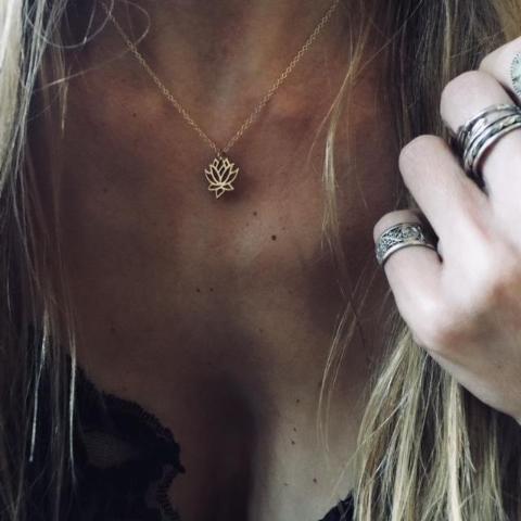 Lotus Love Necklace