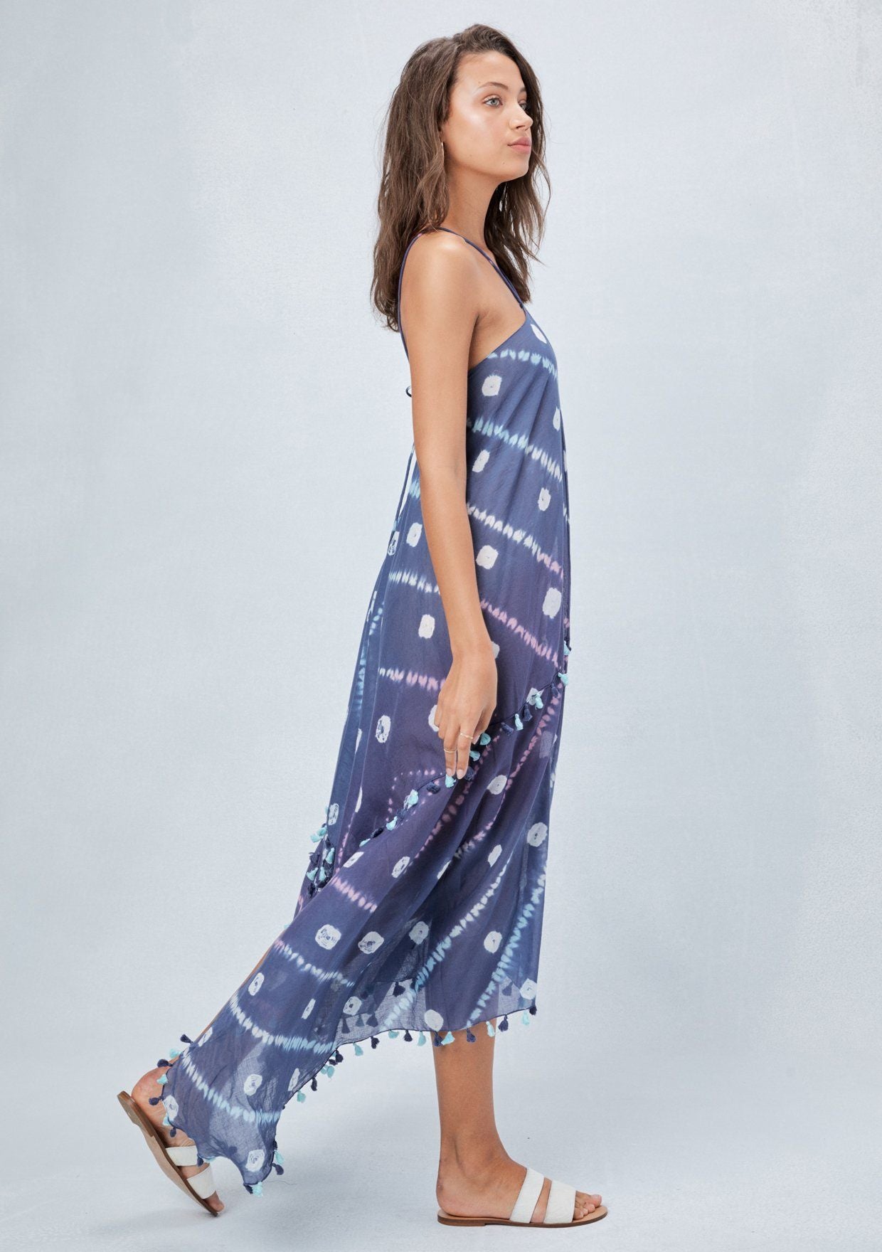 Tahiti Tie Dye Halter Dress Spellbound Boutique Tahiti Tie Dye Halter Dress Spellbound Boutique