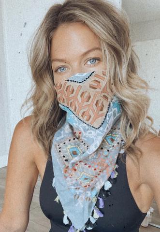 Boho Tassel Scarf