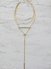 Gold Stardust Necklace