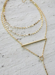 Gold Stardust Necklace