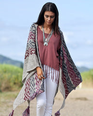 Weekender Knit Poncho Wrap - Limited Edition