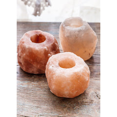 Himalayan Rock Salt Candle Holder