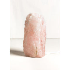 Rough Rose Quartz Lamp