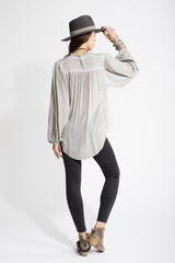 Talitha Blouse - Light Gray