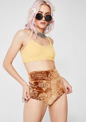 Velvet Sophini Shorts in Gold